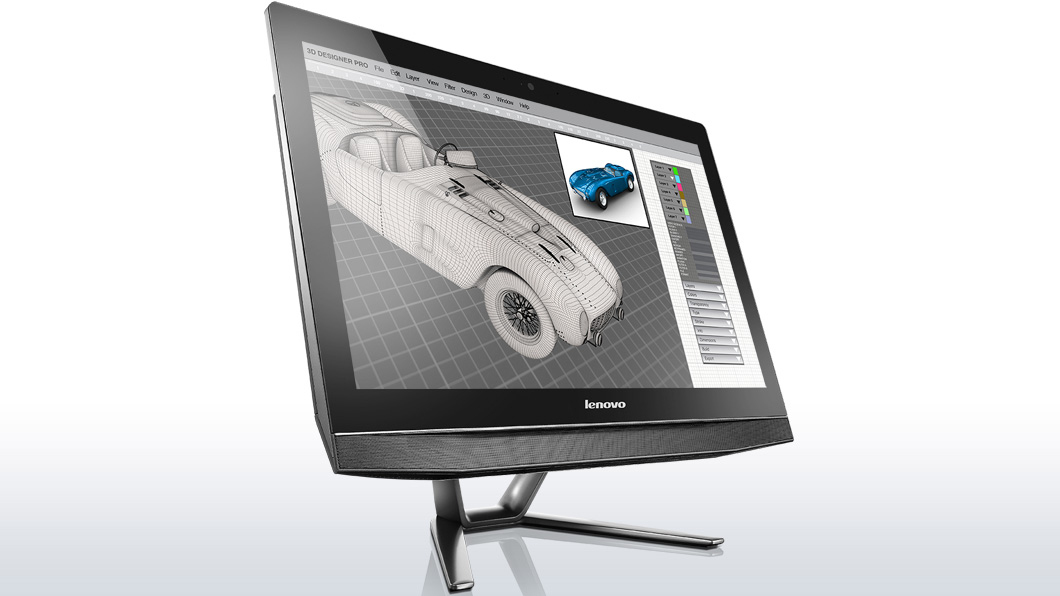 Lenovo IdeaCentre B50-30 Intel® Core™ i5 i5-4460S 60.5 cm (23.8″) 1920 x 1080 pixels Touchscreen All-in-One PC 4 GB DDR3L-SDRAM 1 TB Hybrid-HDD NVIDIA® GeForce® GT 840A Windows 8.1 Wi-Fi 4 (802.11n) Black image 4