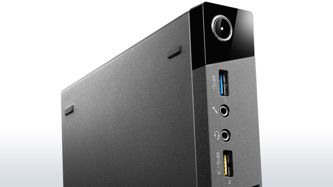 Lenovo ThinkCentre M83 Intel® Core™ i5 i5-4590T 4 GB DDR3L-SDRAM 500 GB HDD Windows 7 Professional Mini PC Black image 3
