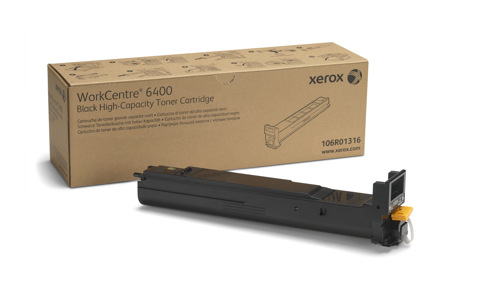 Xerox cartucho de tóner negro de gran capacidad (12.000 páginas)
