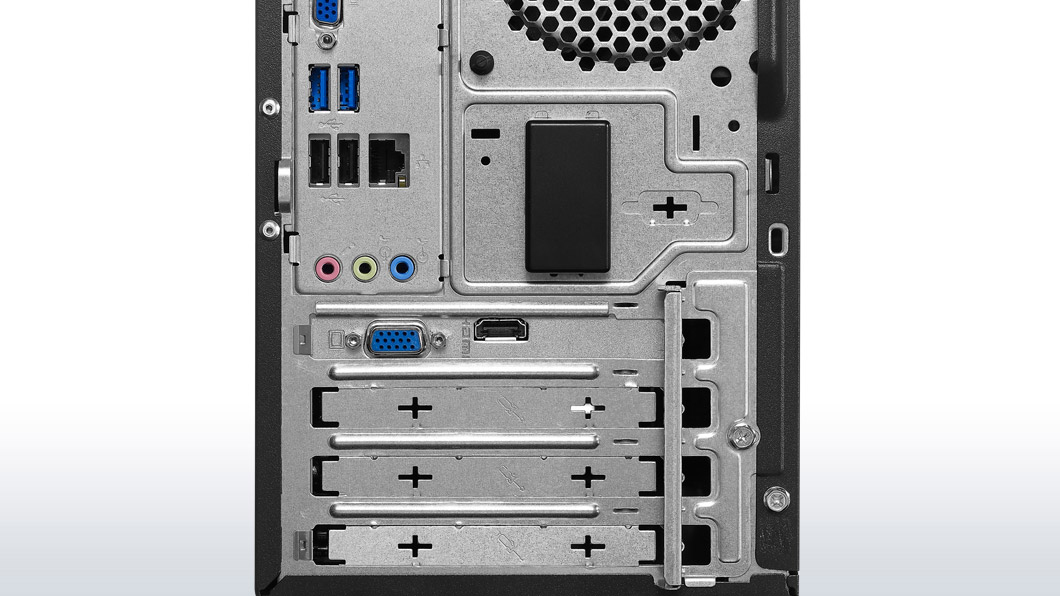 Lenovo IdeaCentre H50-55 AMD A8 A8-6500 8 GB DDR3-SDRAM 1 TB HDD AMD Radeon R7 240 Windows 8.1 Tower PC Brushed steel image 10