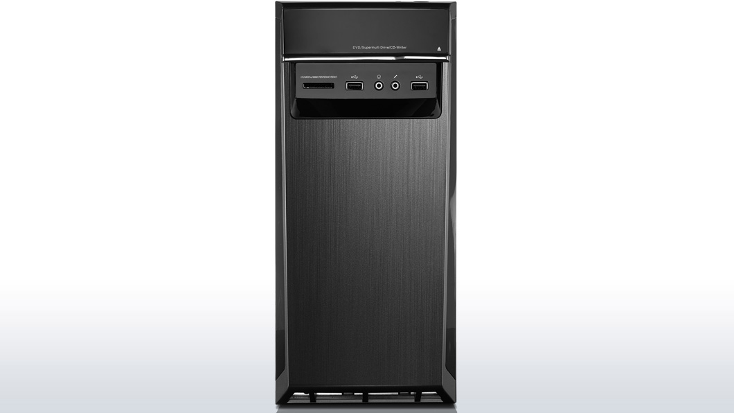 Lenovo IdeaCentre H50-55 AMD A8 A8-6500 8 GB DDR3-SDRAM 1 TB HDD AMD Radeon R7 240 Windows 8.1 Tower PC Brushed steel image 4