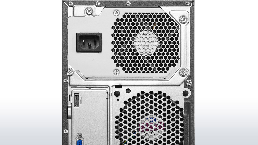 Lenovo IdeaCentre H50-55 AMD A8 A8-6500 8 GB DDR3-SDRAM 1 TB HDD AMD Radeon R7 240 Windows 8.1 Tower PC Brushed steel image 8