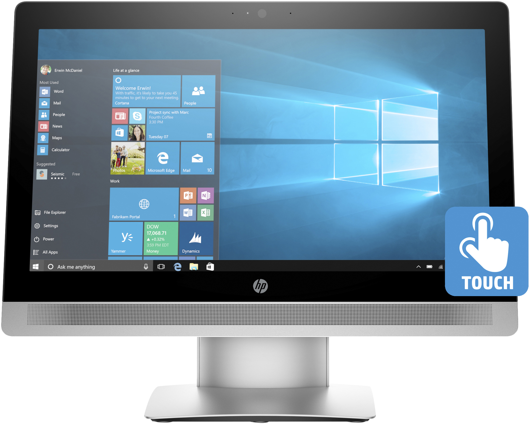 HP ProOne 600 G2 21.5-inch Touch All-in-One PC