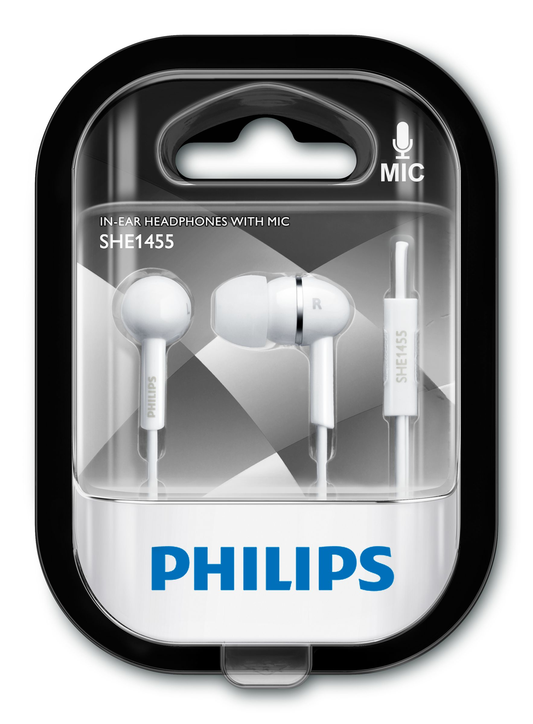 Philips SHE1455WT/10 — vue 1 sur 2