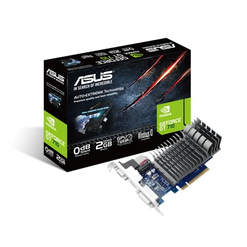 ASUS 710-2-SL-BRK NVIDIA GeForce GT 710 2 GB GDDR3