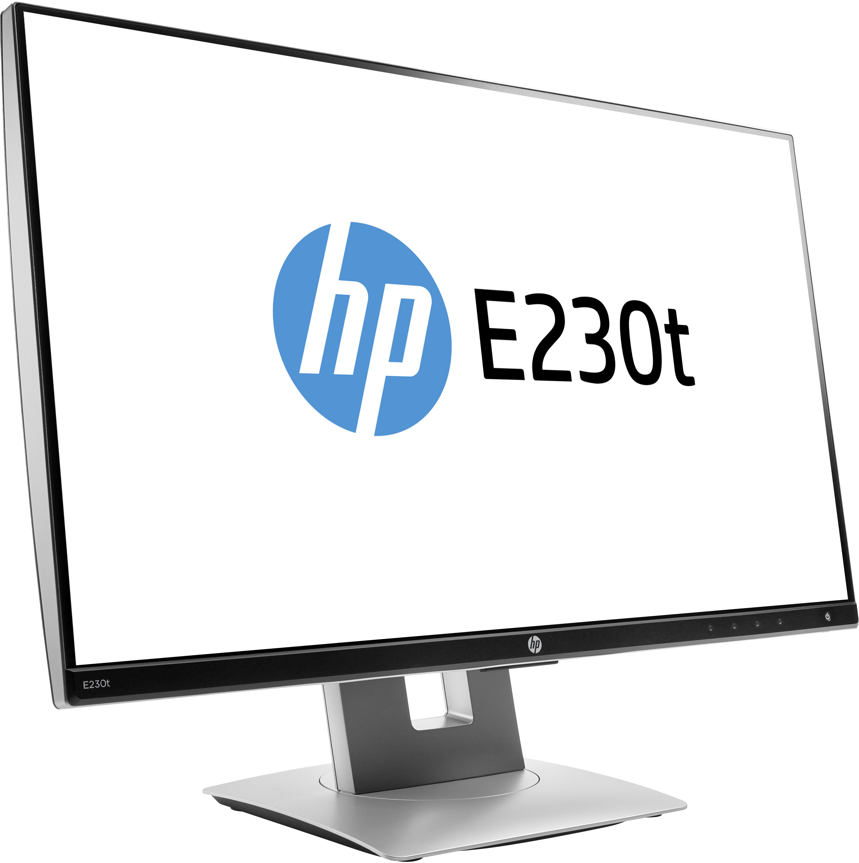 HP EliteDisplay E230t computer monitor 58.4 cm (23″) 1920 x 1080 pixels Full HD LED Touchscreen Table Black, Silver image 5