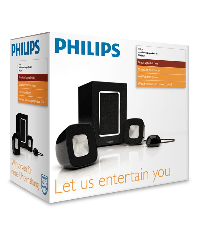 Philips SPA2360 Multimedia Speakers 2.1 image 2