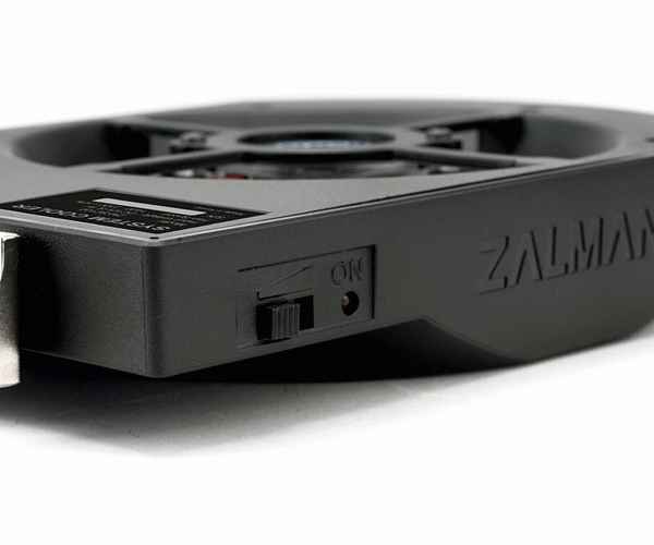 Zalman ZM-SC100 computer cooling system Computer case Fan Black image 3