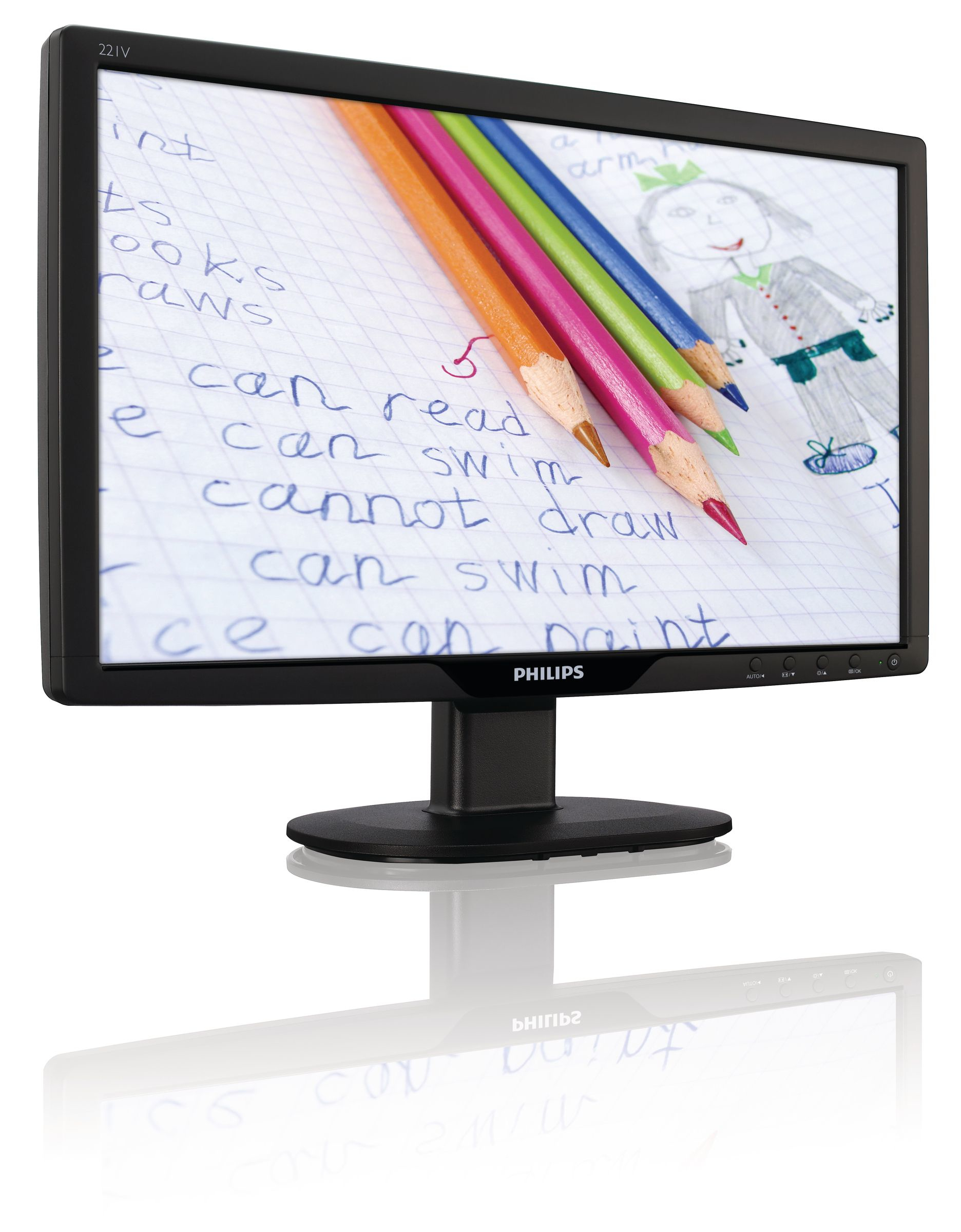 Philips LCD monitor with SmartControl Lite,Audio 221V2AB/75 