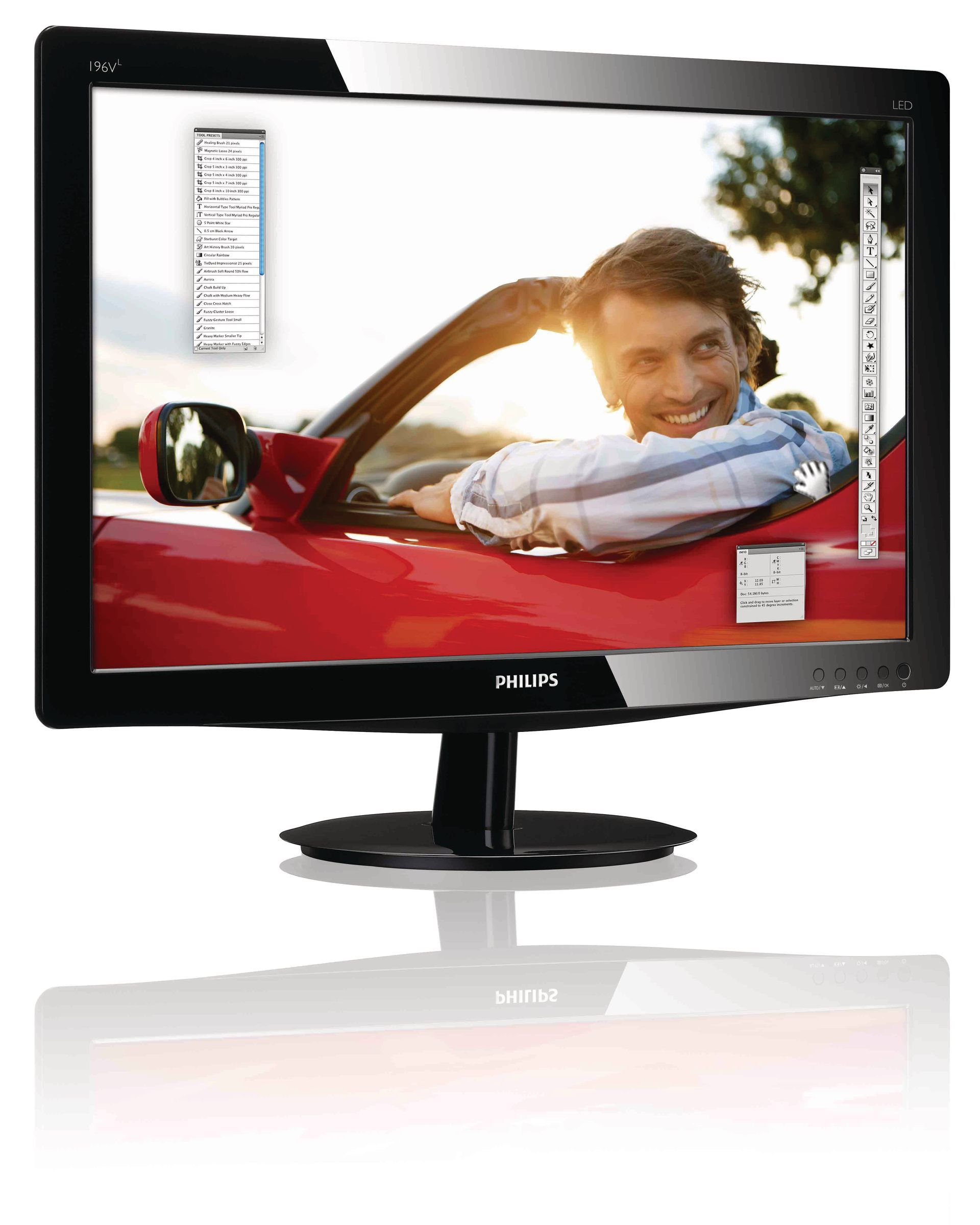 Philips 196V3LSB7/62 