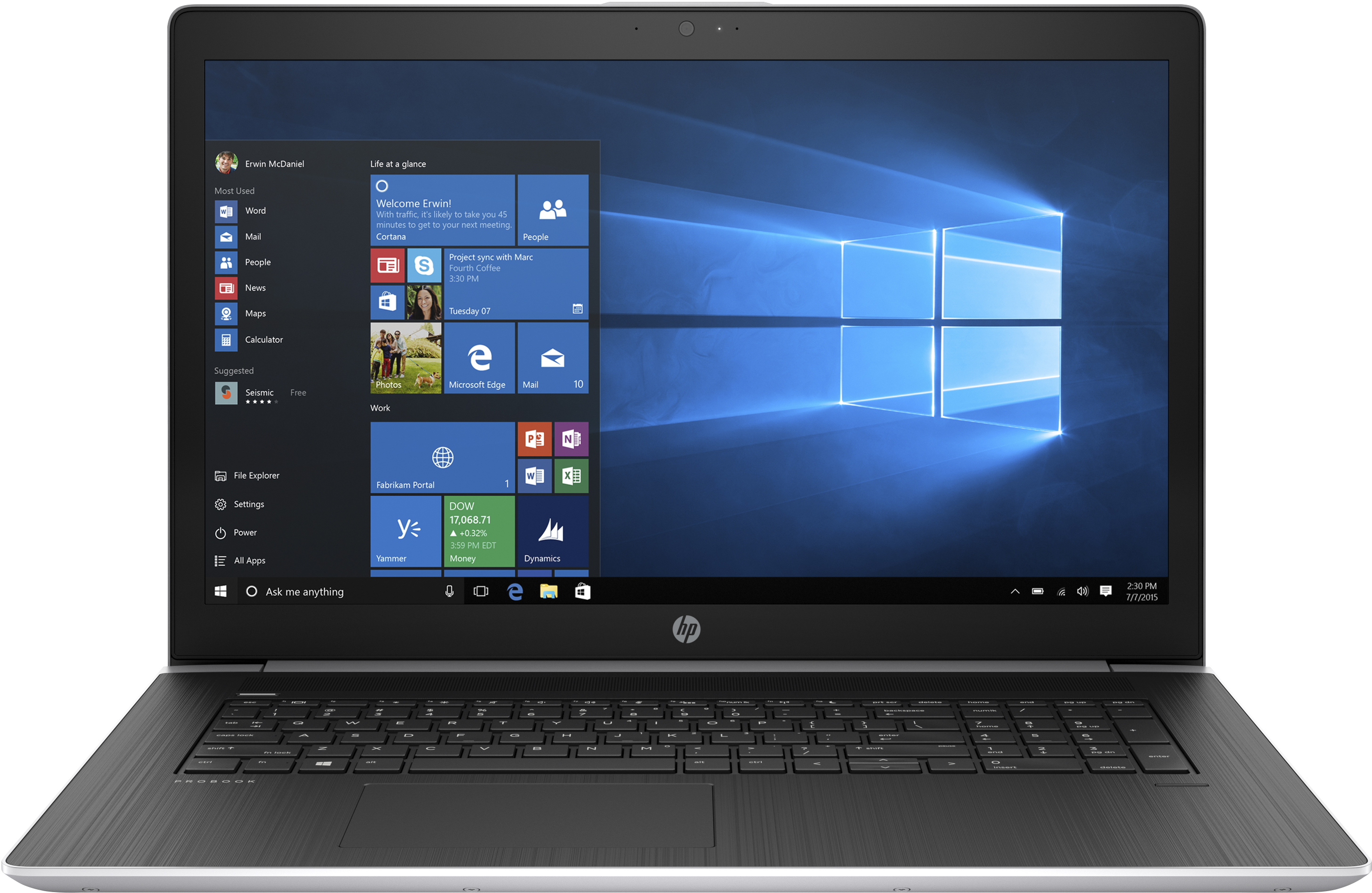 Specs HP ProBook 470 G5 Intel® Core™ i5 i5-8250U Laptop 43.9 cm