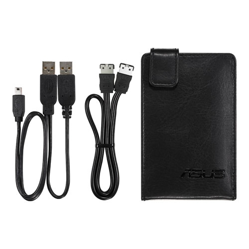 ASUS Leather External HDD, 320GB external hard drive 5400 RPM 2.5″ Black image 5