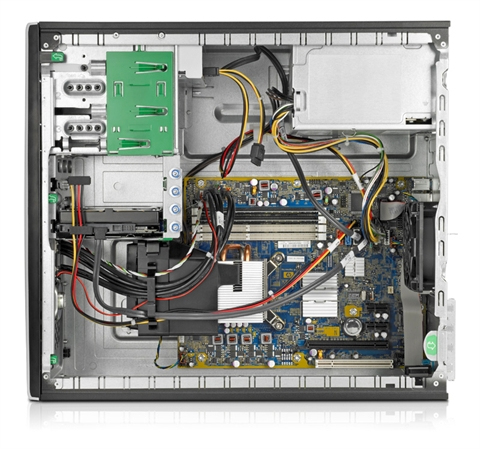 HP Compaq Pro Compaq 6005 Pro Microtower PC (ENERGY STAR) B24 3 GB 250 GB AMD Radeon HD 4200 Windows 7 Professional image 5