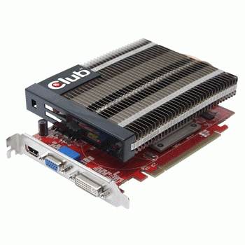 CLUB3D HD5550 Noiseless Edition AMD GDDR3 image 2