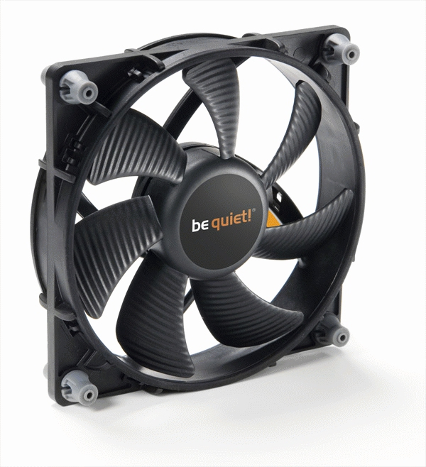 be quiet! BL014 computer cooling system Computer case Fan 14 cm Black image 2