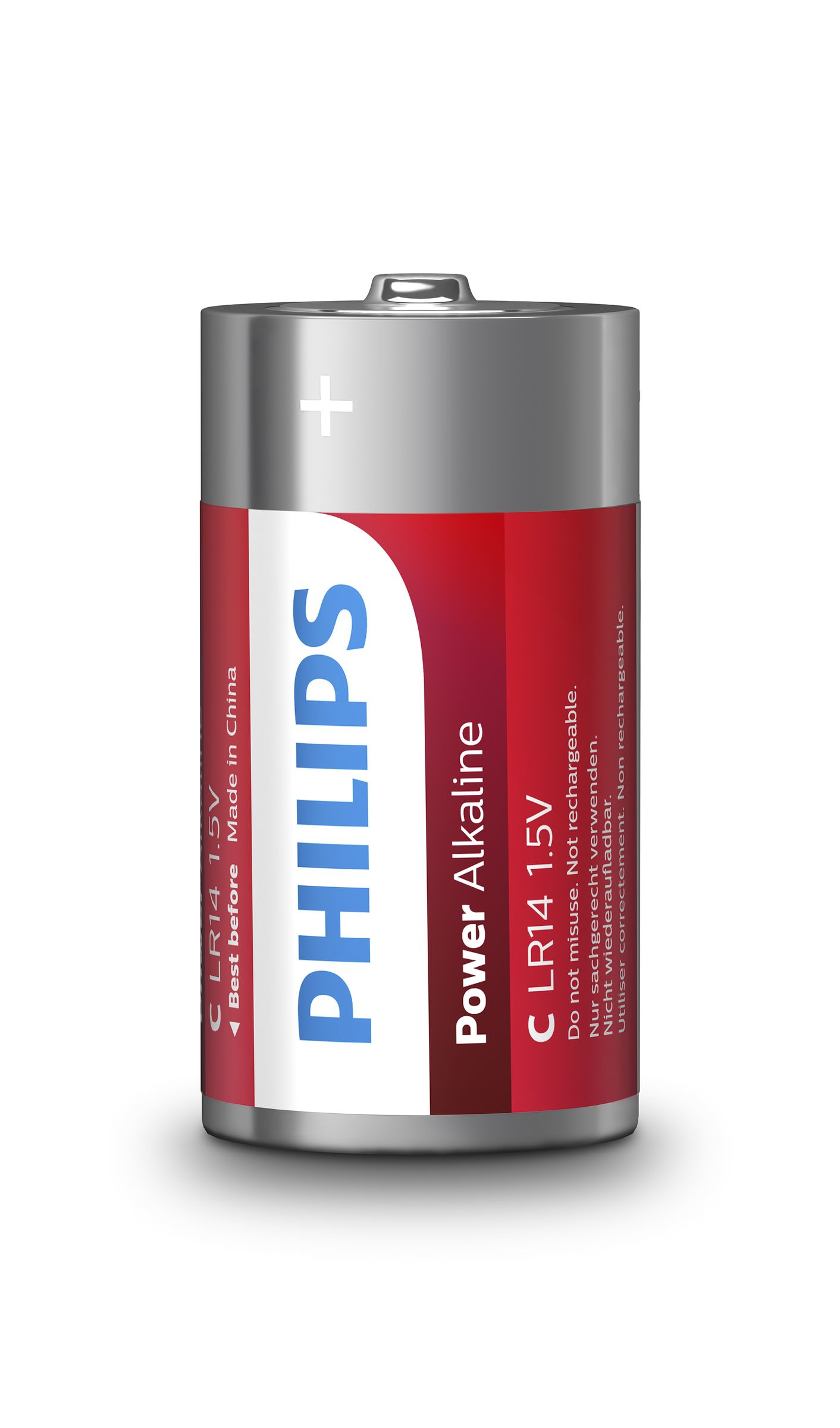 Philips Power Alkaline Batteria LR14P2B/10