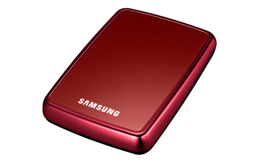 Samsung S Series S2 Portable 750GB external hard drive 2.5″ USB 2.0 Red image 2