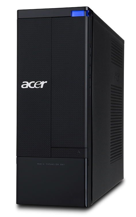 Acer Aspire X3910 Intel® Pentium® E5700 4 GB DDR3-SDRAM 640 GB Intel® GMA X4500 Windows 7 Home Premium Small Desktop PC Black image 4