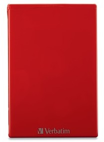 Verbatim 500GB Acclaim external hard drive 2.5″ USB 2.0 Red image 2
