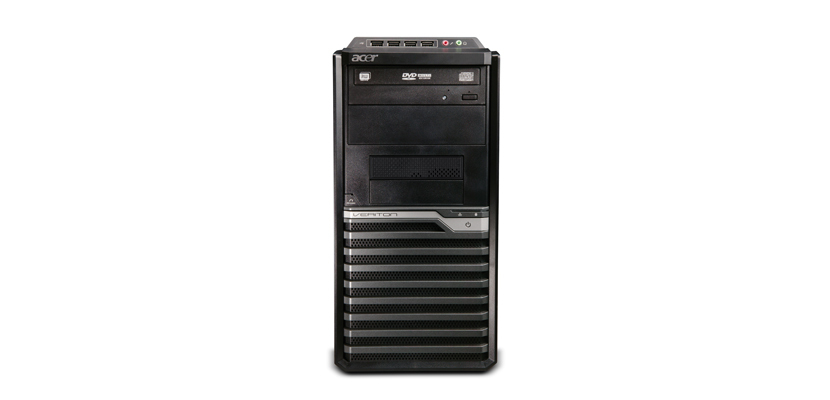 Acer Veriton M 275 Intel® Core™2 Duo E6700 2 GB DDR3-SDRAM 500 GB Intel® GMA X4500 Windows 7 Professional Tower PC Black image 2