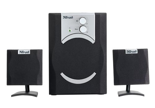 Trust 2.1 SP-3100 UK speaker set 12 W Black 2.1 channels image 3