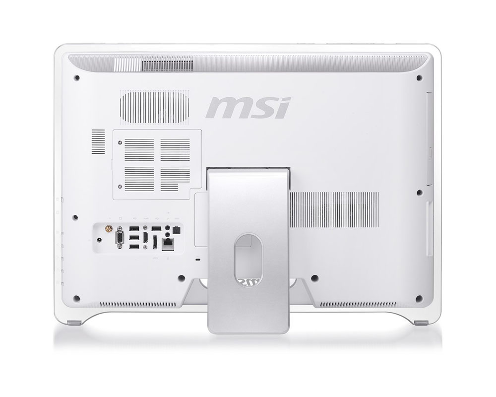 MSI Wind Top AE2240-i3746W7H Intel® Core™ i3 i3-370M 54.6 cm (21.5″) 1920 x 1080 pixels Touchscreen 4 GB DDR3-SDRAM 640 GB Intel® GMA HD Windows 7 Home Premium White image 3