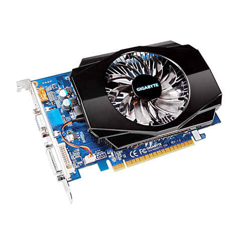 GIGABYTE GV-N440TC-1GI graphics card NVIDIA GeForce GT 440 1 GB GDDR5 image 2