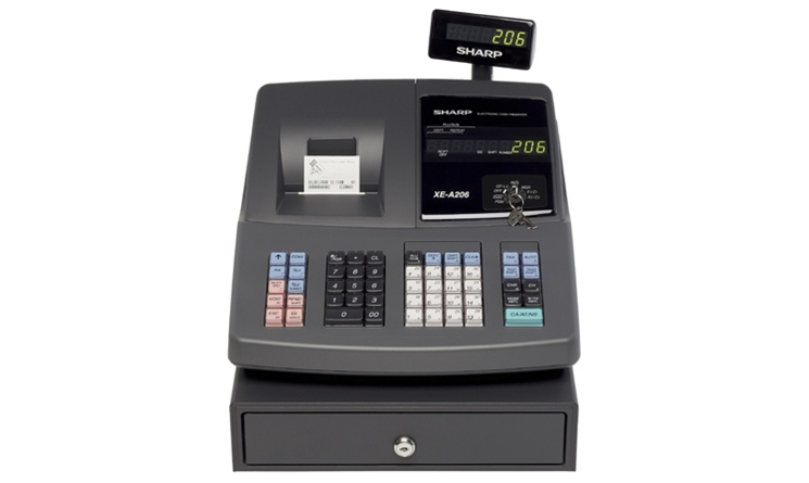 صورة Sharp XEA-206 مسجل نقدي نافث للحبر حراري