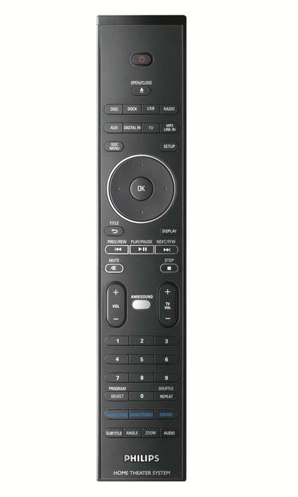 Philips SoundBar DVD home theatre HTS8100/05 image 3