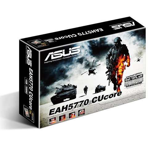 Especificações ASUS EAH5770 CUCORE/G/2DI/1GD5 placa gráfica AMD