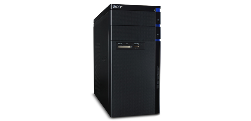 Acer Aspire 920 Intel® Core™ i7 i7-2600 8 GB DDR3-SDRAM 1 TB AMD Radeon HD 6570 Windows 7 Home Premium Tower PC Black image 2
