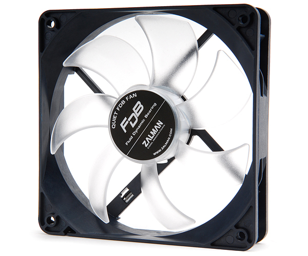 Zalman ZM-F3 FDB computer cooling system Computer case Fan Black, White image 2