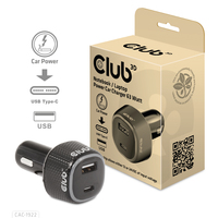 CLUB3D USB KFZ-Ladegerät 1xUSB C A 63W 12/24V retail