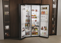 Haier SBS 90 Serie 5 HSW79F18DIPT frigo américain Pose libre 601 L D Noir