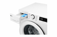 LG F14R33WHS machine à laver Charge avant 10 kg 1360 tr/min Blanc