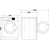 Whirlpool FFT M11 82WS FR sèche-linge Pose libre Charge avant 8 kg A++ Blanc