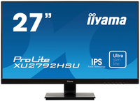 iiyama iiyama ProLite XU2792HSU LED display 68,6 cm (27") 1920 x 1080 Pixel Full HD LCD Schwarz https://images.icecat.biz/img/gallery_lows/06f35462e65fb591175123aae04b4003.jpg