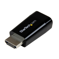 Startech.COM Compact Hdmi TO VGA Adapter - Active Monitor Converter - 1080P 3 YR