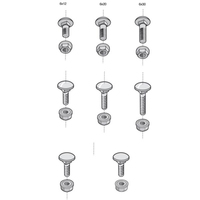 3599078010181 - CM801018 Schraube+bundmutter Trcc 6x20 V2a 3599078010181