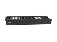 Equip 19 Rack Mount Kabelmanagement-Panel, Schwarz - 327318