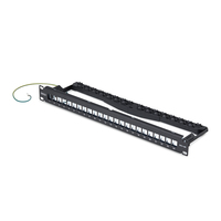 24 Port 1U Blank Keystone Patch Panel