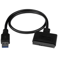 Startech.COM Adapter Cable With Uasp Support FOR 2.5" Sata SSD/HDD Drive 2 YR