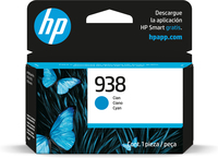 HP Cartucho de tinta cian original 938