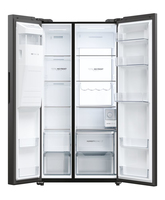 Haier SBS 90 Serie 5 HSW79F18DIPT frigo américain Pose libre 601 L D Noir
