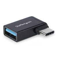 Startech.COM Right Angled USB-C TO USB-A Adapter, USB 5Gbps Metal Housing, 2 YR