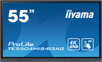 iiyama iiyama TE5504MIS-B3AG Signage-Display Interaktiver Flachbildschirm 139,7 cm (55 Zoll) IPS WLAN 390 cd/m² 4K Ultra HD Schwarz Touchscreen Eingebauter Prozessor Android 24/7 https://images.icecat.biz/img/gallery_lows/100205782_1855754902.jpg