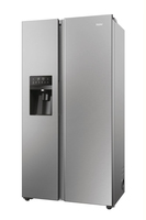 Haier SBS 90 Serie 3 HSR3918EIMP frigo américain Pose libre 515 L E Platine, Acier inoxydable