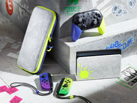 Nintendo Pochette de transport et protection d&amp;quot;écran Switch OLED Splatoon 3