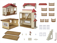 Sylvanian Families La grande maison éclairée et sa pièce secrète