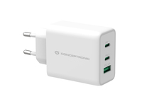 Conceptronic ALTHEA 3-Port 65W GaN USB-PD-Ladegerät, QC 3.0 - ALTHEA12W